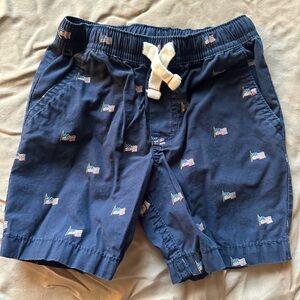 Carter’s 3T American Flag Navy Poplin Shorts